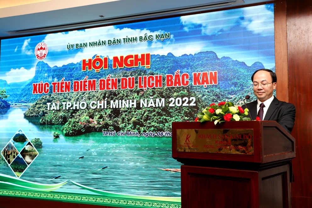 Hội nghị xúc tiến “Điểm đến du lịch Bắc Kạn” tại Thành phố Hồ Chí Minh năm 2022 Hội nghị xúc tiến “Điểm đến du lịch Bắc Kạn” tại Thành phố Hồ Chí Minh năm 2022