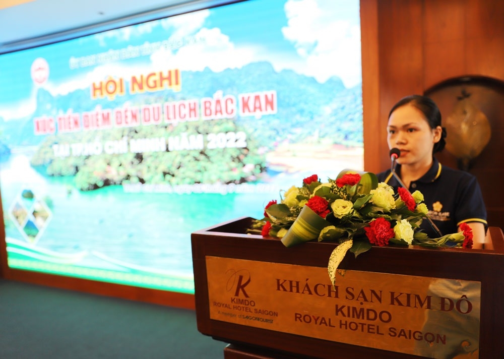 Hội nghị xúc tiến “Điểm đến du lịch Bắc Kạn” tại Thành phố Hồ Chí Minh năm 2022 Hội nghị xúc tiến “Điểm đến du lịch Bắc Kạn” tại Thành phố Hồ Chí Minh năm 2022