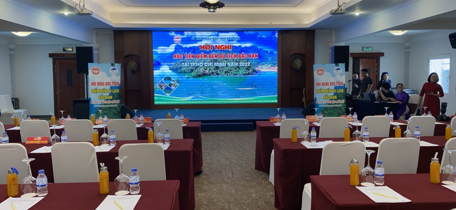 Hội nghị xúc tiến “Điểm đến du lịch Bắc Kạn” tại Thành phố Hồ Chí Minh năm 2022 Hội nghị xúc tiến “Điểm đến du lịch Bắc Kạn” tại Thành phố Hồ Chí Minh năm 2022