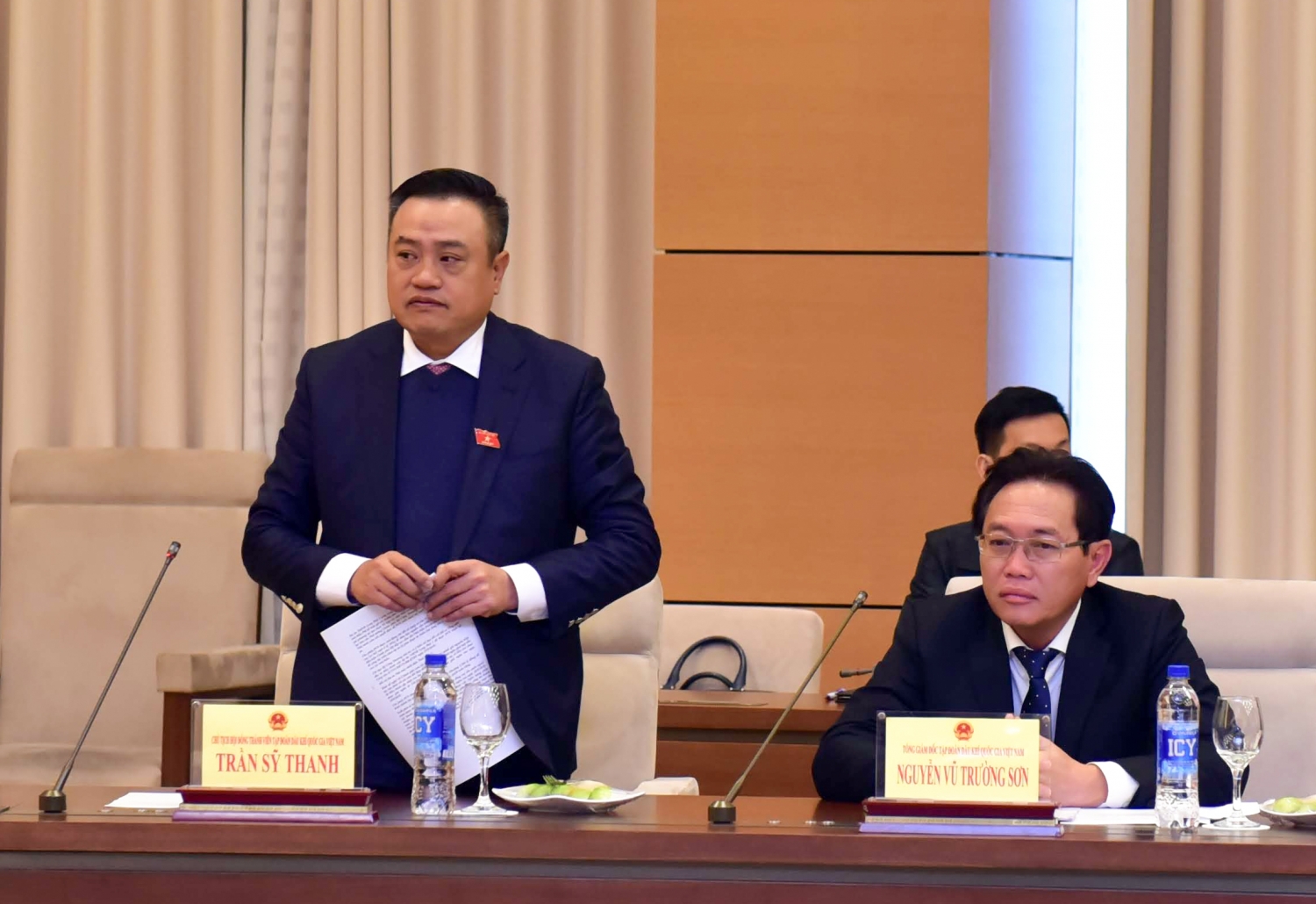 chu tich quoc hoi lam viec voi lanh dao pvn