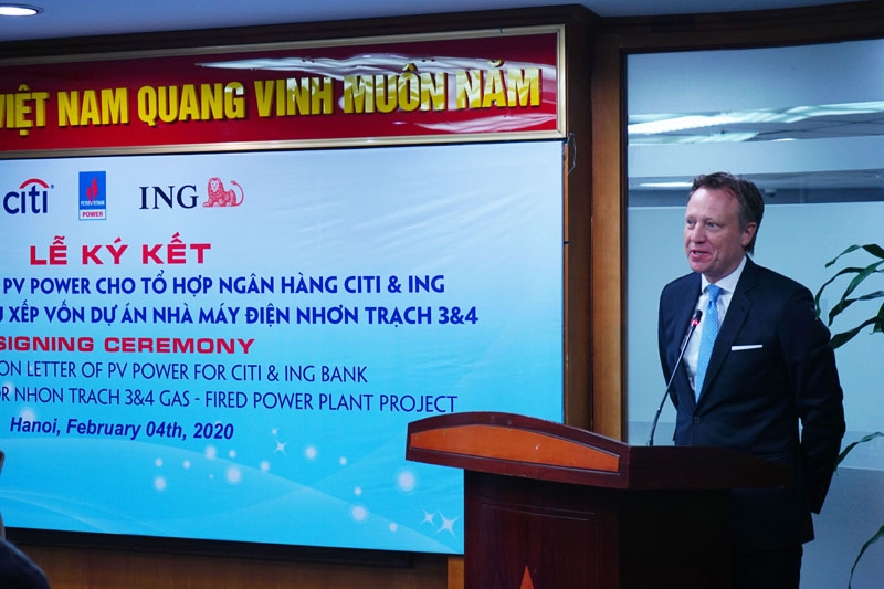 pv power ky ket thu uy quyen cho to hop citibank va ingbank ho tro thu xep von cho du an nhon trach 34