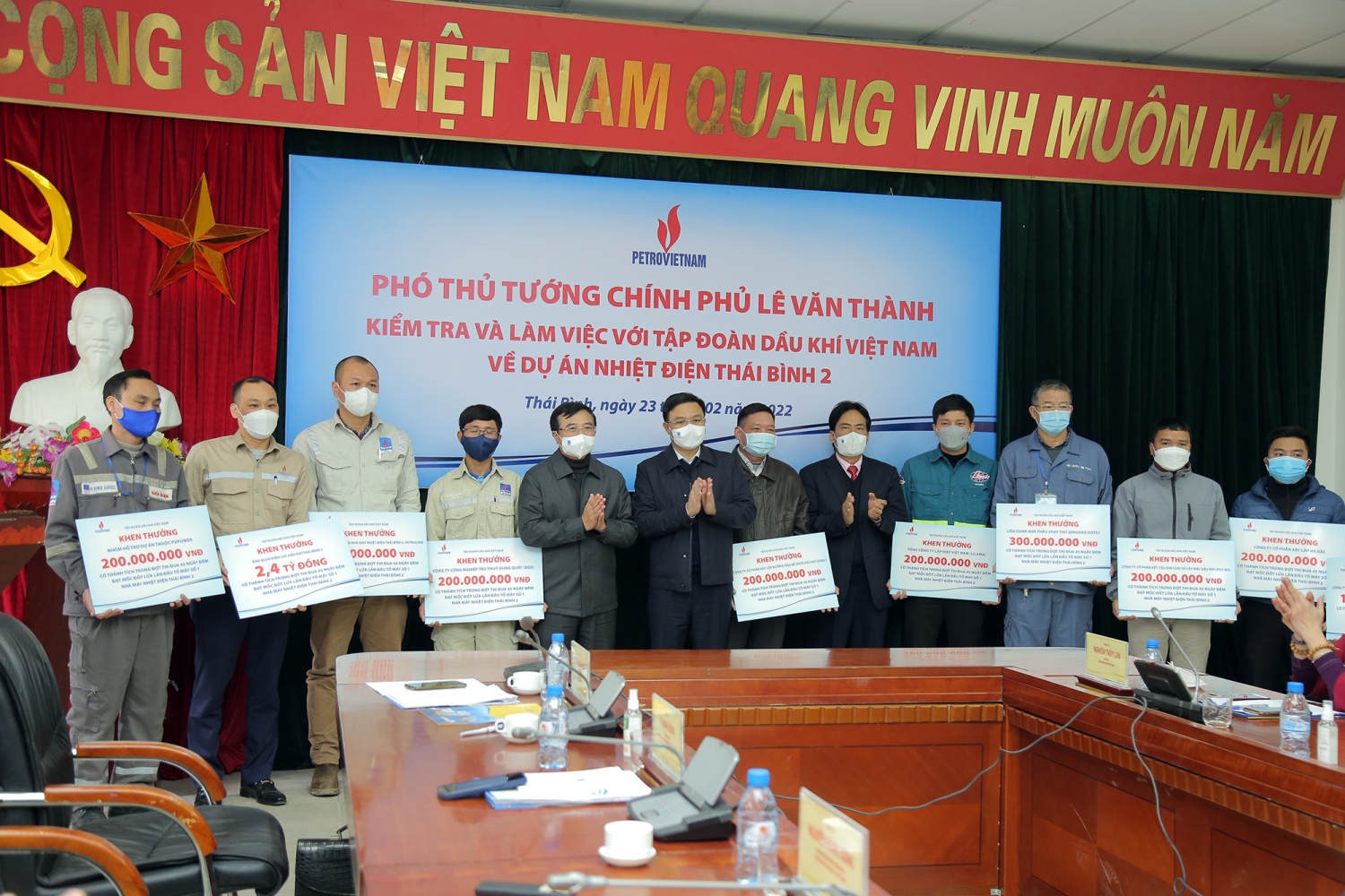 Nỗ lực, quyết tâm cao nhất sớm đưa NMNĐ Thái Bình 2 vào vận hành thương mại