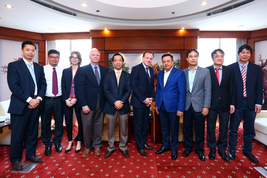 Chủ tịch Petrovietnam tiếp lãnh đạo Công ty CGG chu tich petrovietnam tiep lanh dao cong ty cgg