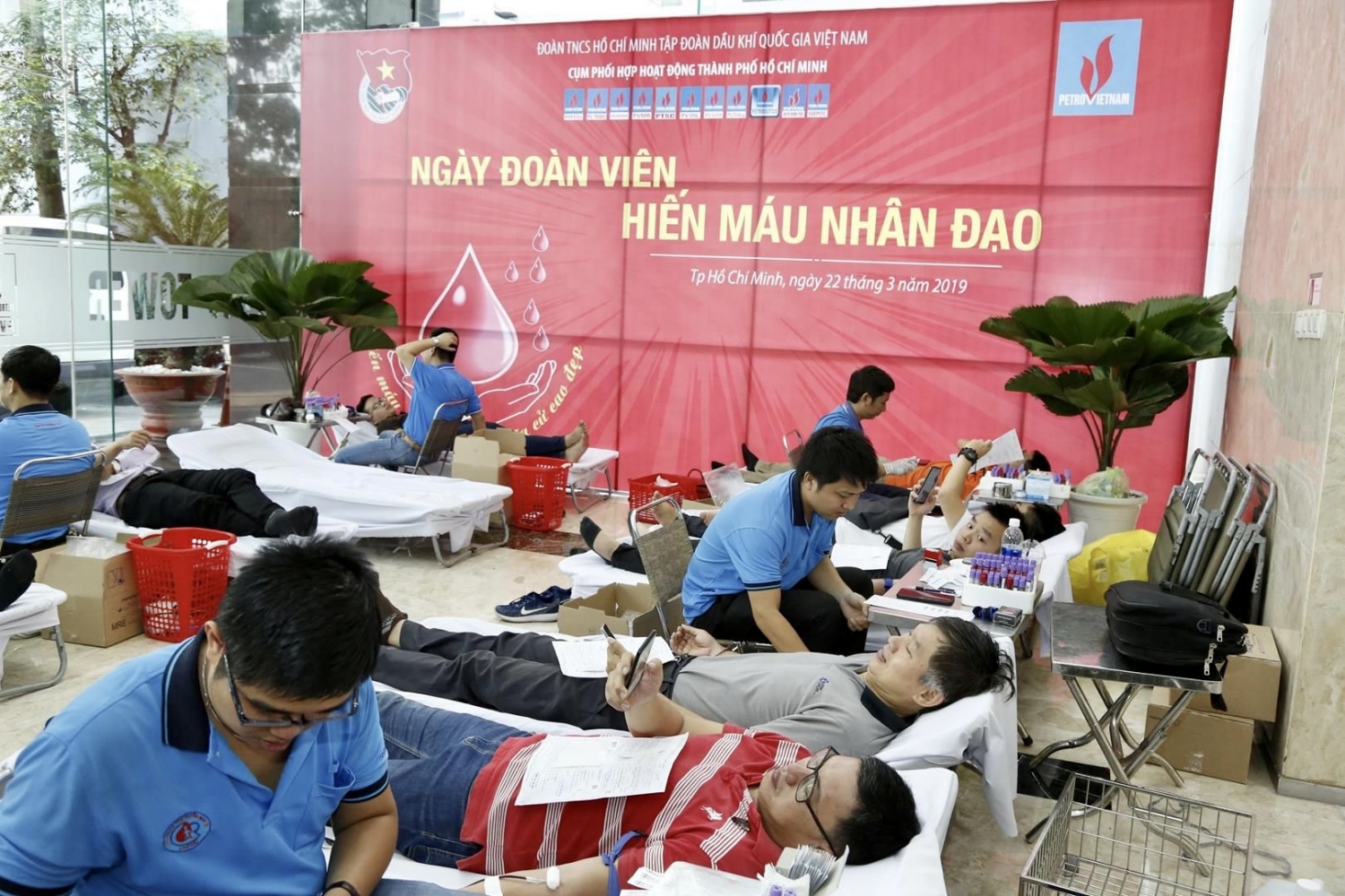 Petrovietnam phát động hiến máu nhân đạo trong toàn Tập đoàn