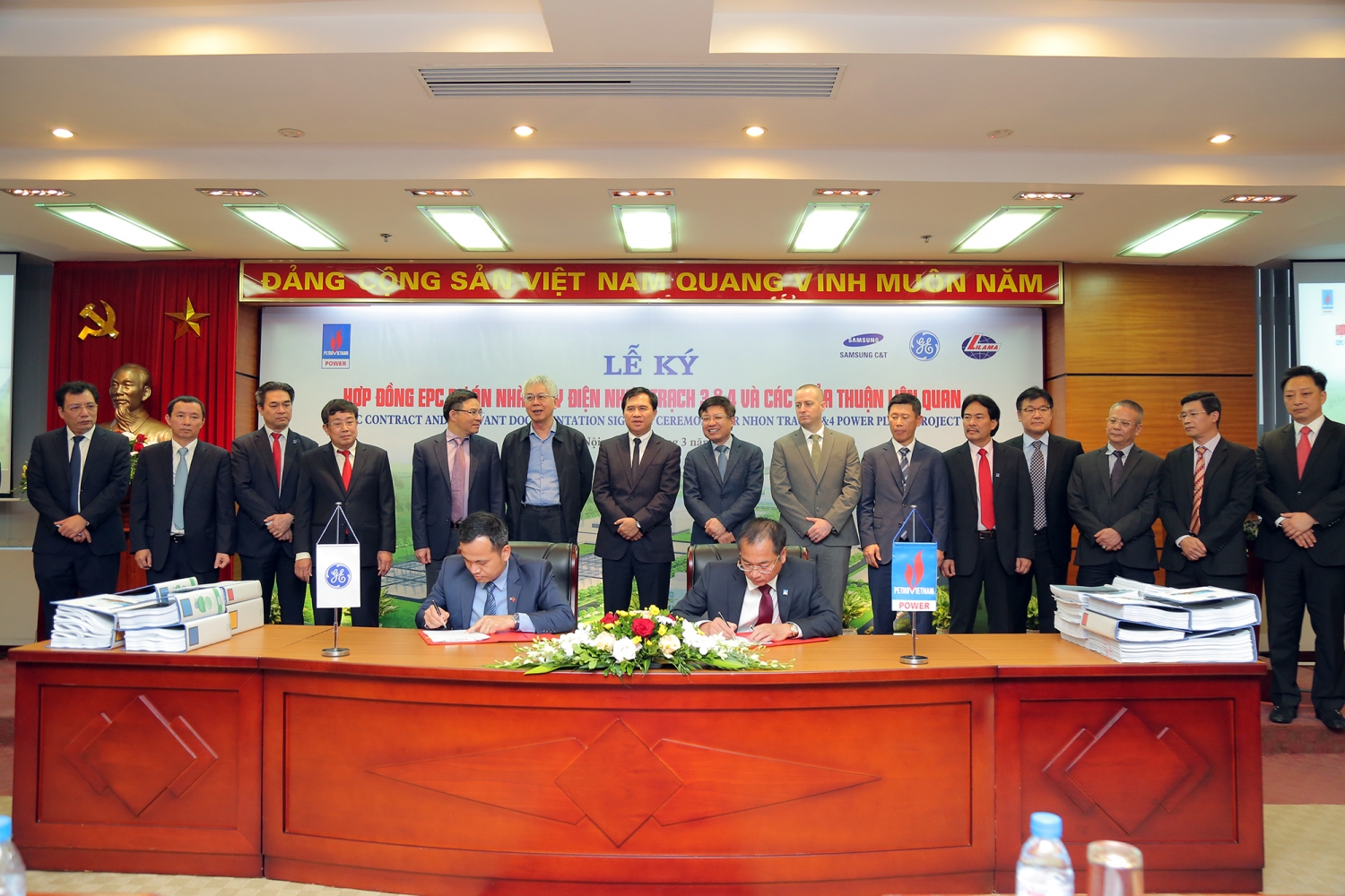 Ký kết hợp đồng EPC Dự án Nhà máy điện Nhơn Trạch 3&4