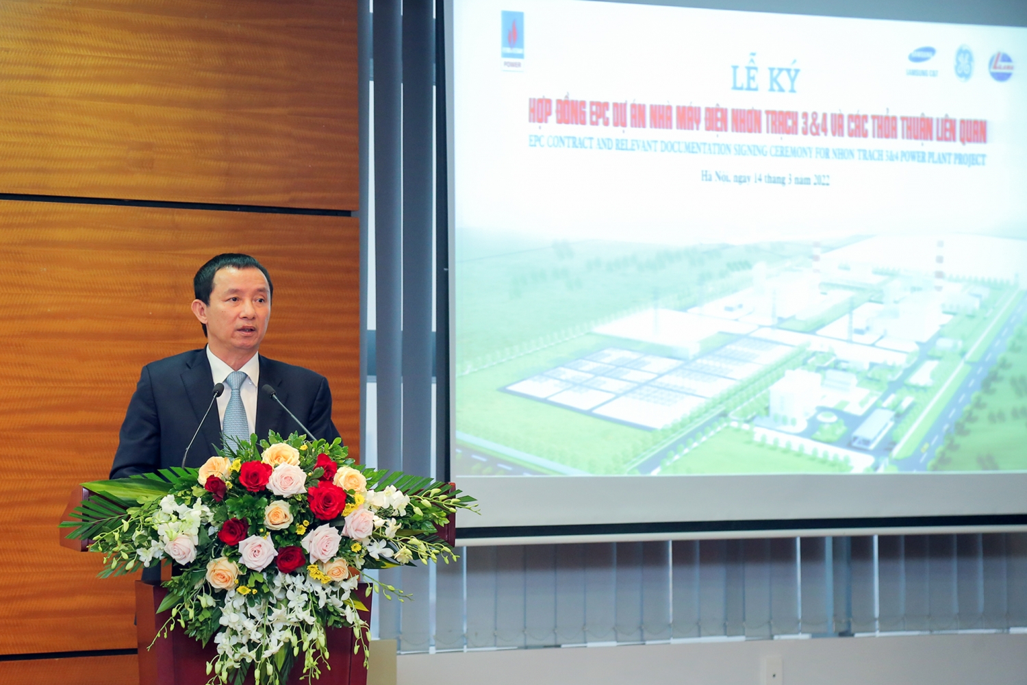 Ký kết hợp đồng EPC Dự án Nhà máy điện Nhơn Trạch 3&4