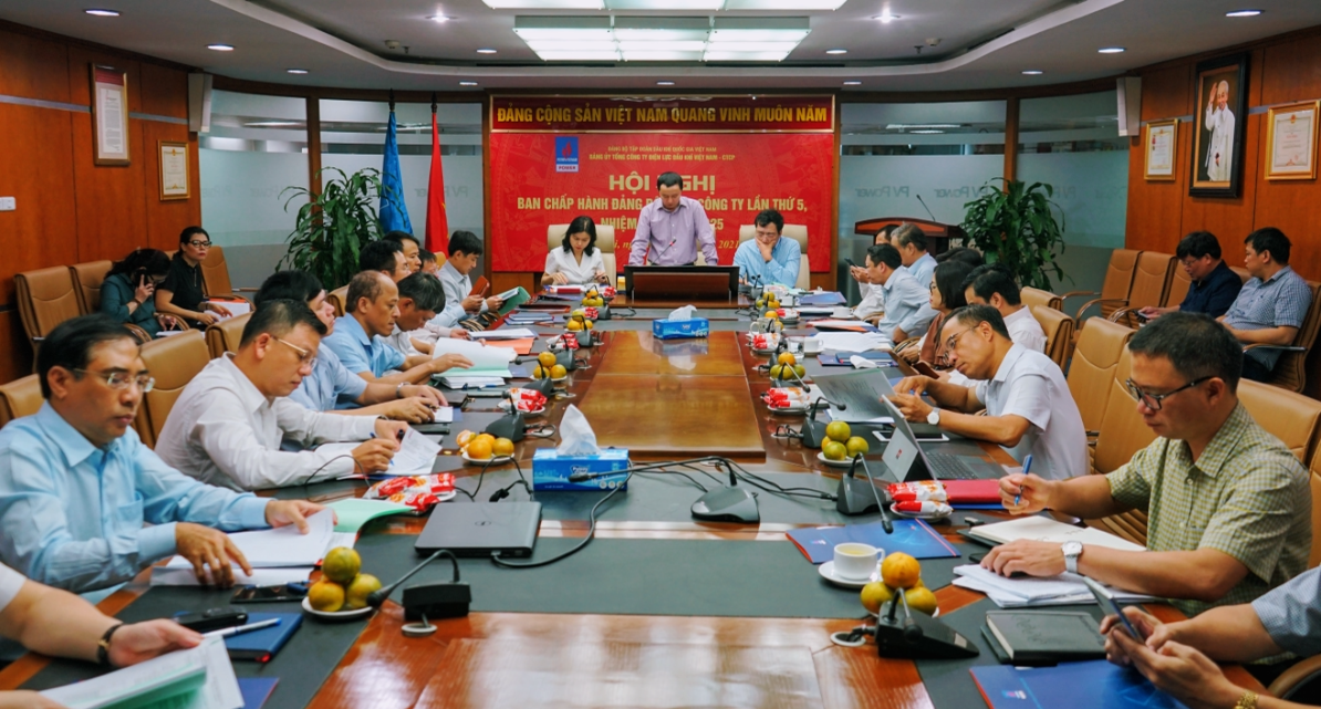 PV Power tổ chức Hội nghị Ban Chấp hành Đảng bộ lần thứ V, nhiệm kỳ 2020-2025