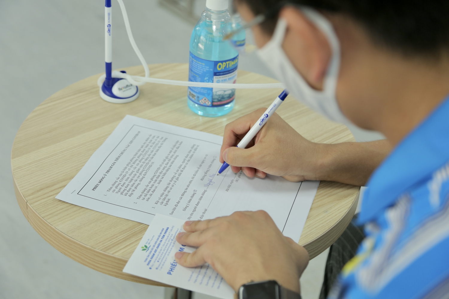 CBCNV Cơ quan Tập đoàn tham gia tiêm vắc xin phòng Covid-19