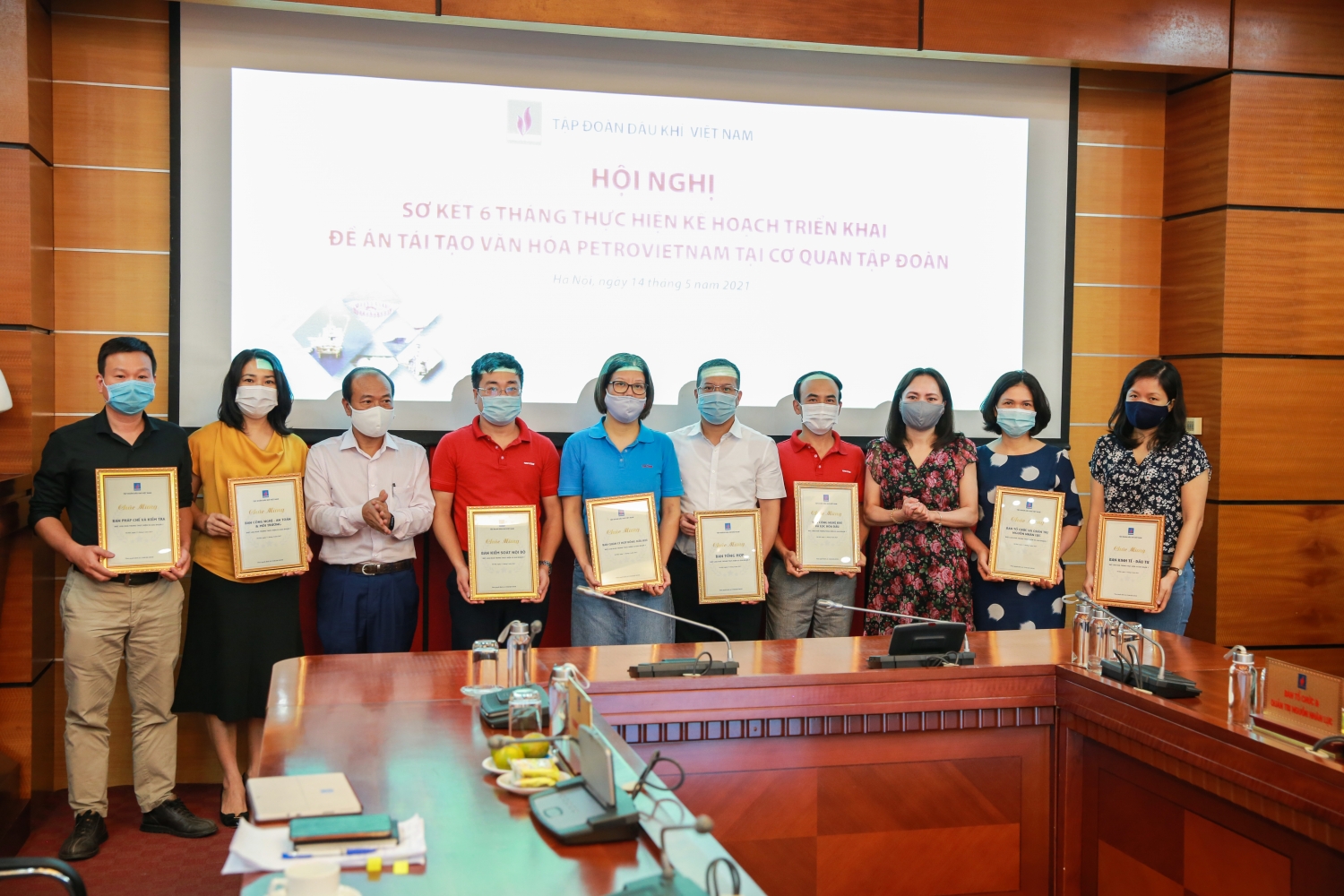Các sự kiện nổi bật của Petrovietnam trong tuần từ 9/5 đến 16/5/2021