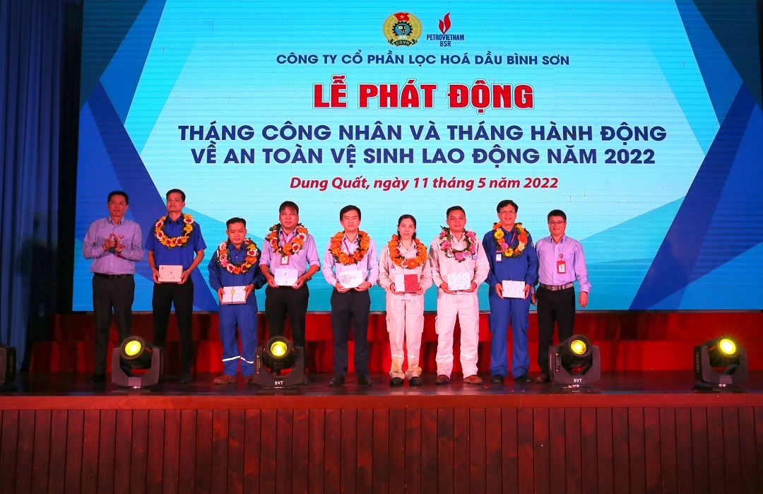 BSR tổ chức lễ phát động Tháng Công nhân, Tháng hành động về ATVSLĐ, Chương trình “Đối thoại tháng 5” và Khai mạc Hội thi Tay nghề lần thứ VI