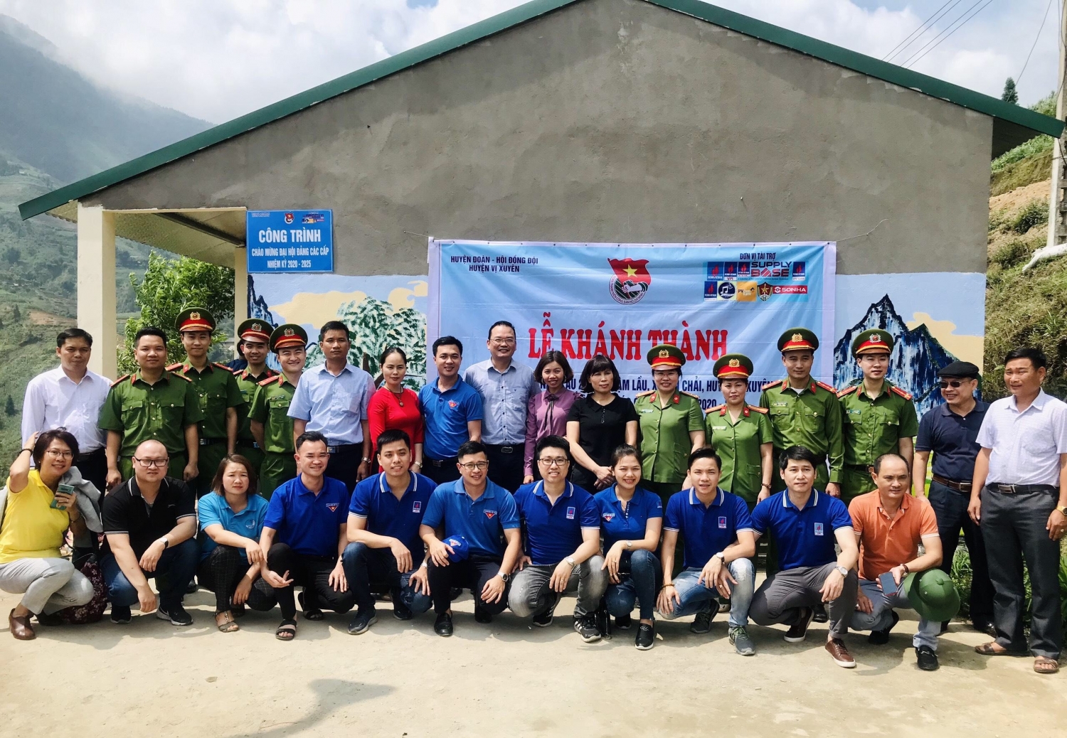 Tuổi trẻ Dầu khí khánh thành và bàn giao trường Mầm non Nậm Lầu 2 (Hà Giang)