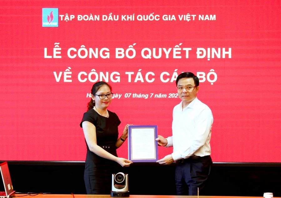 Petrovietnam bổ nhiệm Phó Trưởng ban Tài chính - Kế toán Tập đoàn