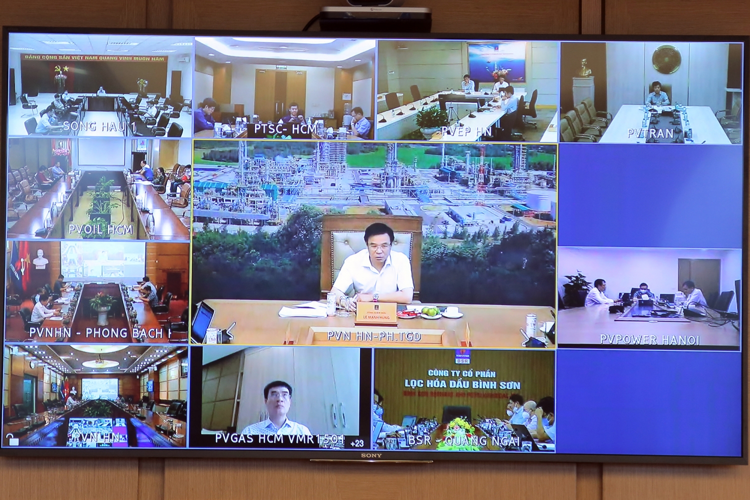 Các điểm cầu trực tuyến