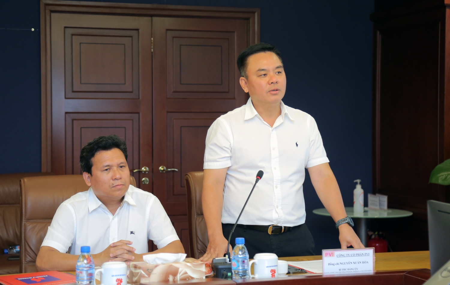 Lễ công bố và trao quyết định kiện toàn nhân sự Ban Chấp hành Đảng bộ Công ty Cổ phần PVI