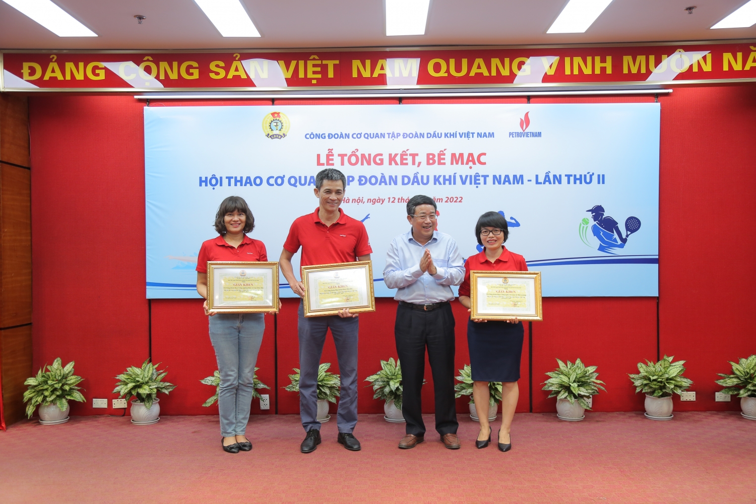 Hội thao Cơ quan Tập đoàn lần thứ II thành công tốt đẹp