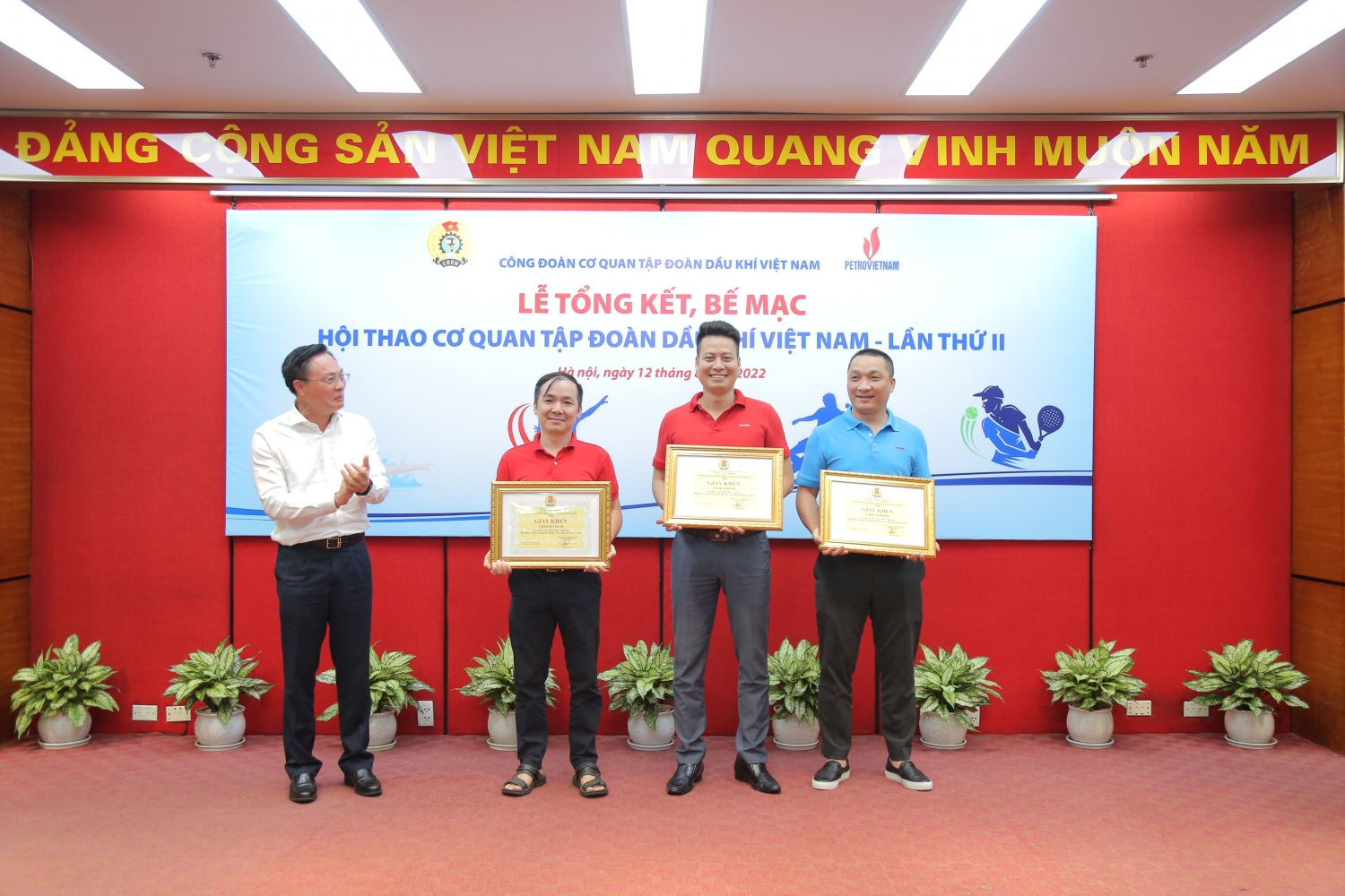 Hội thao Cơ quan Tập đoàn lần thứ II thành công tốt đẹp