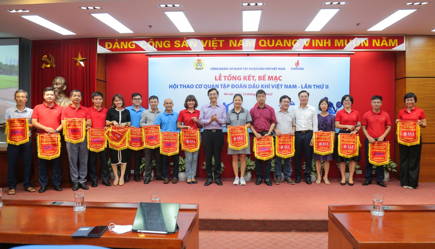 Hội thao Cơ quan Tập đoàn lần thứ II thành công tốt đẹp