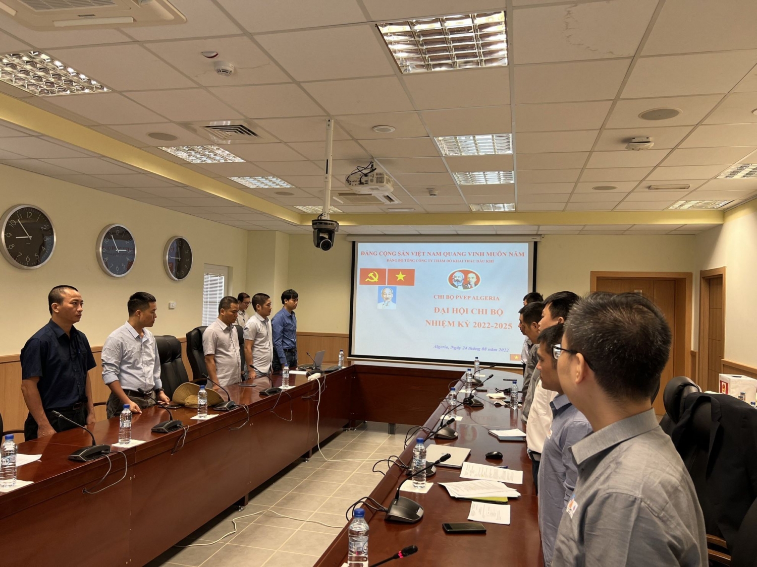 Chi bộ PVEP Algeria: Đoàn kết là chìa khóa thành công