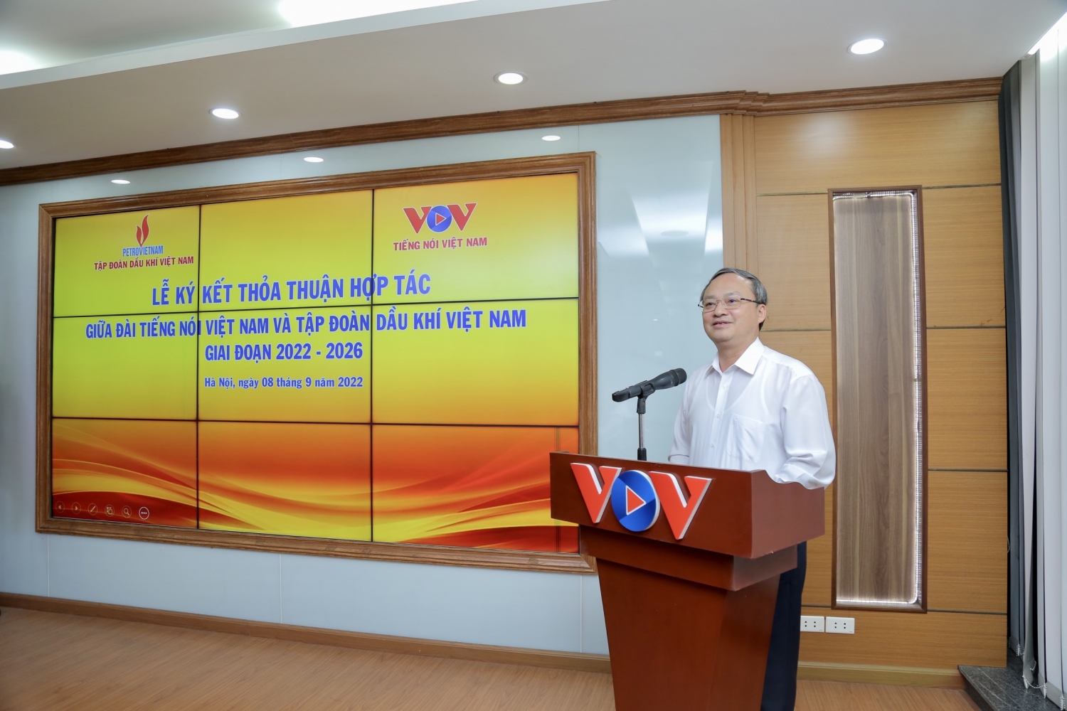 Petrovietnam tăng cường phối hợp với VOV