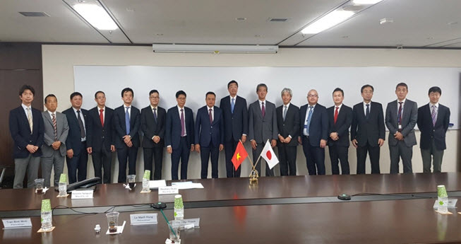 hoat dong cua doan cong tac petrovietnam tai tokyo nhat ban