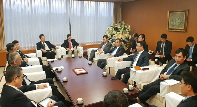 hoat dong cua doan cong tac petrovietnam tai tokyo nhat ban