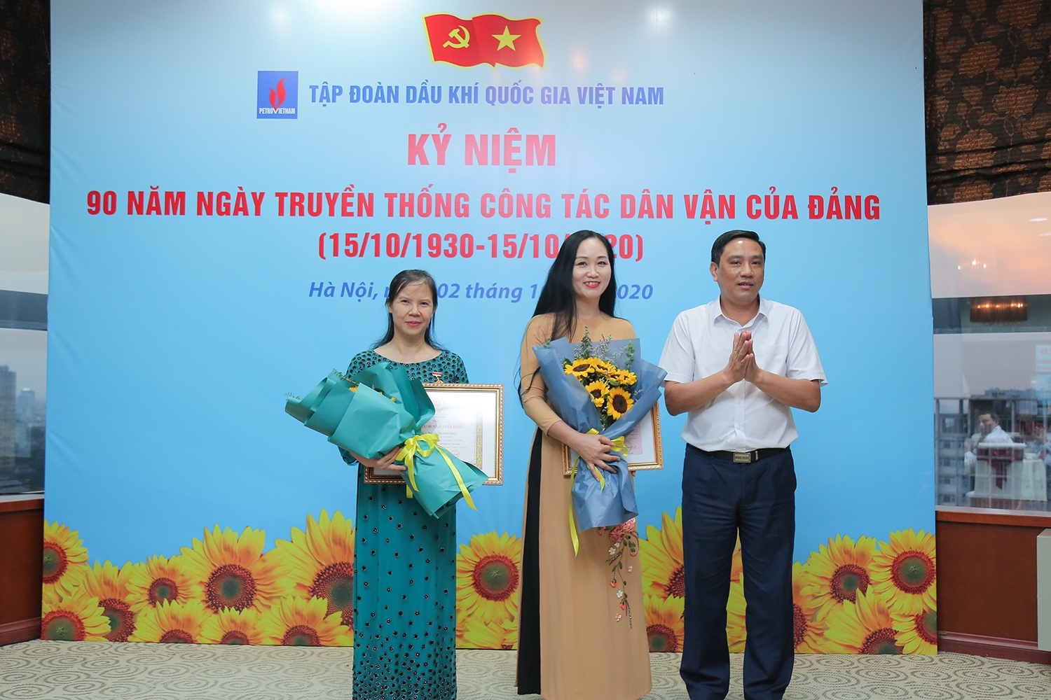 PVN gặp mặt Kỷ niệm 90 năm Ngày truyền thống công tác Dân vận của Đảng