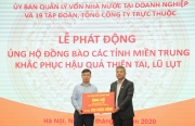 Petrovietnam ủng hộ hơn 10 tỷ đồng hỗ trợ đồng bào miền Trung