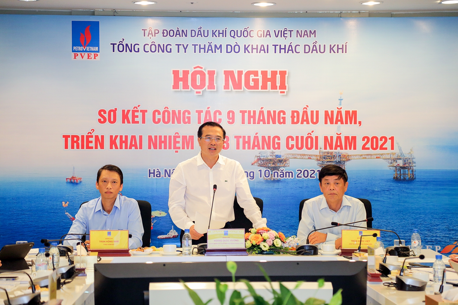 Các sự kiện nổi bật của Petrovietnam trong tuần từ 10/10 đến 17/10/2021