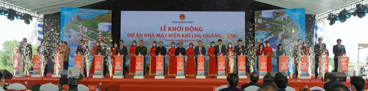 Dự án Nhà máy Điện khí LNG Quảng Ninh chính thức khởi động