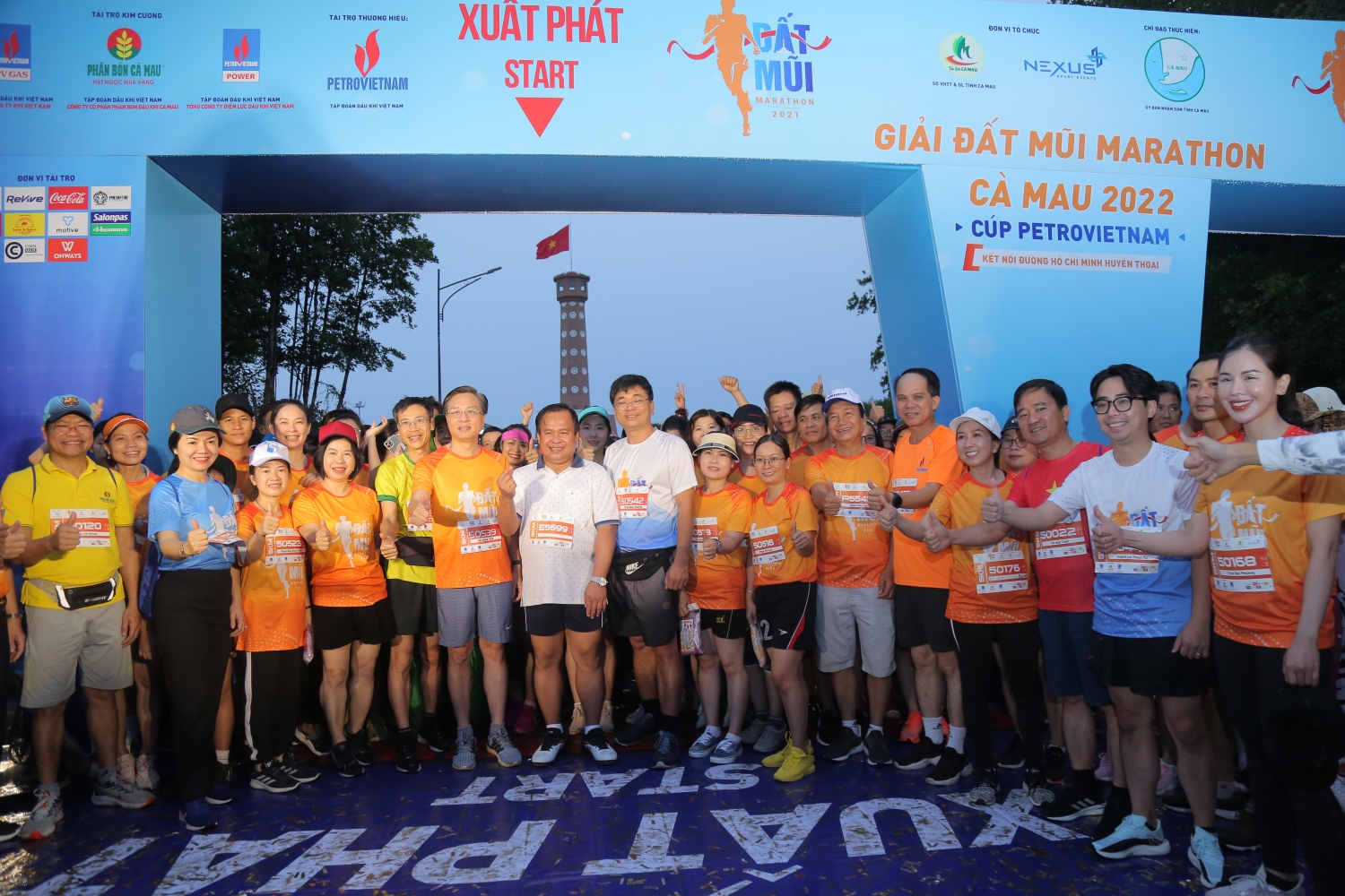 Những hình ảnh tại Giải Đất Mũi Marathon - Cà Mau 2022 Cúp Petrovietnam