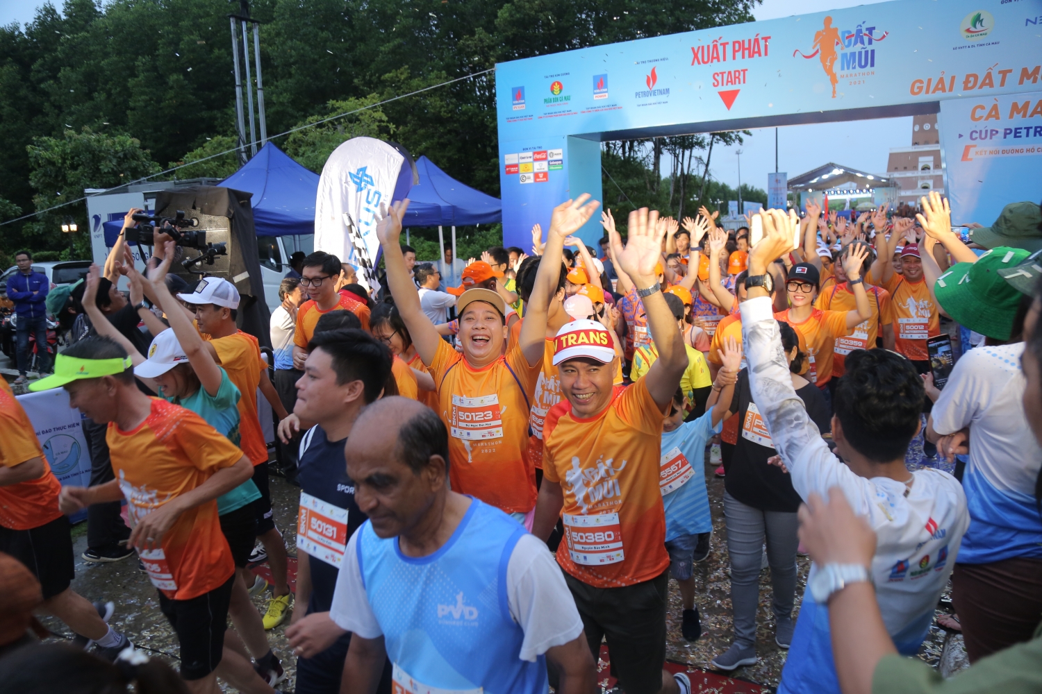 Những hình ảnh tại Giải Đất Mũi Marathon - Cà Mau 2022 Cúp Petrovietnam