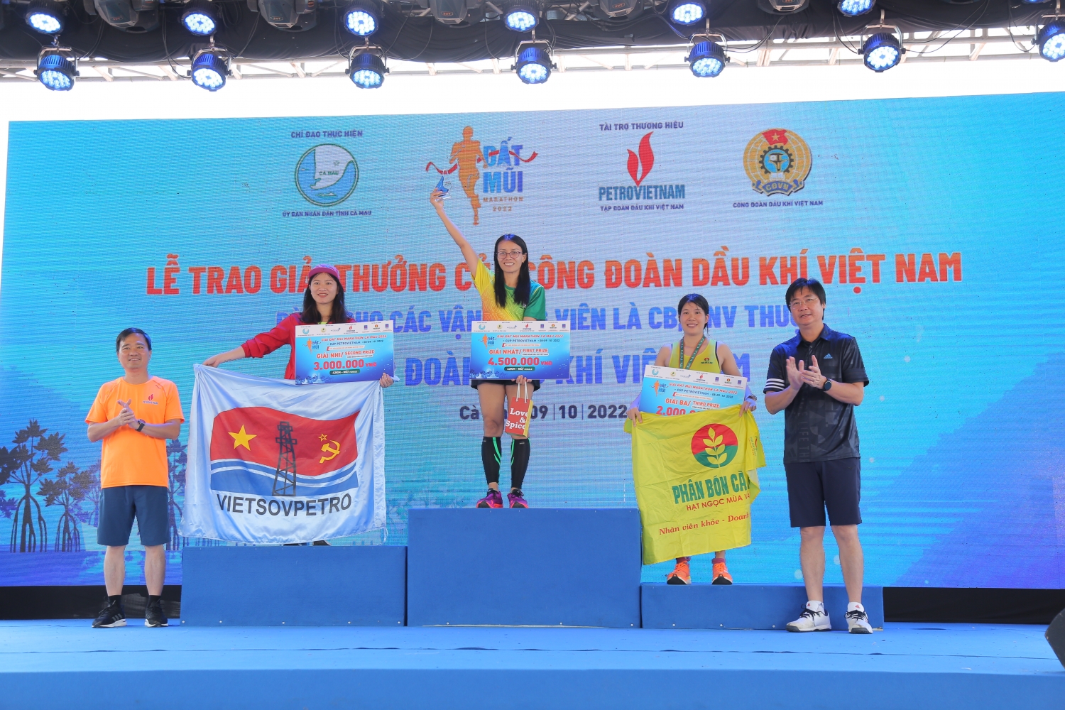 Giải Marathon Đất Mũi Cà Mau 2022   Cúp Petrovietnam thành công tốt đẹp!