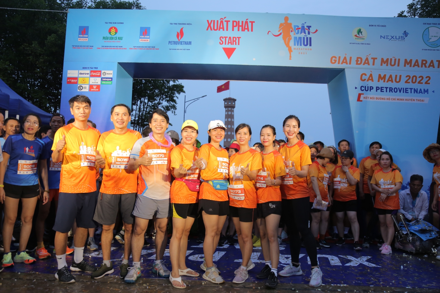 Giải Marathon Đất Mũi Cà Mau 2022   Cúp Petrovietnam thành công tốt đẹp!