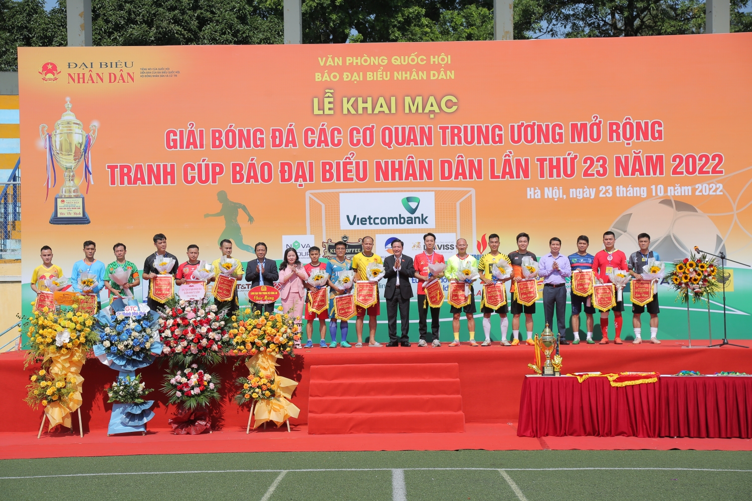 Petrovietnam tham gia Giải bóng đá các cơ quan Trung ương mở rộng tranh Cúp Báo Đại biểu Nhân dân năm 2022