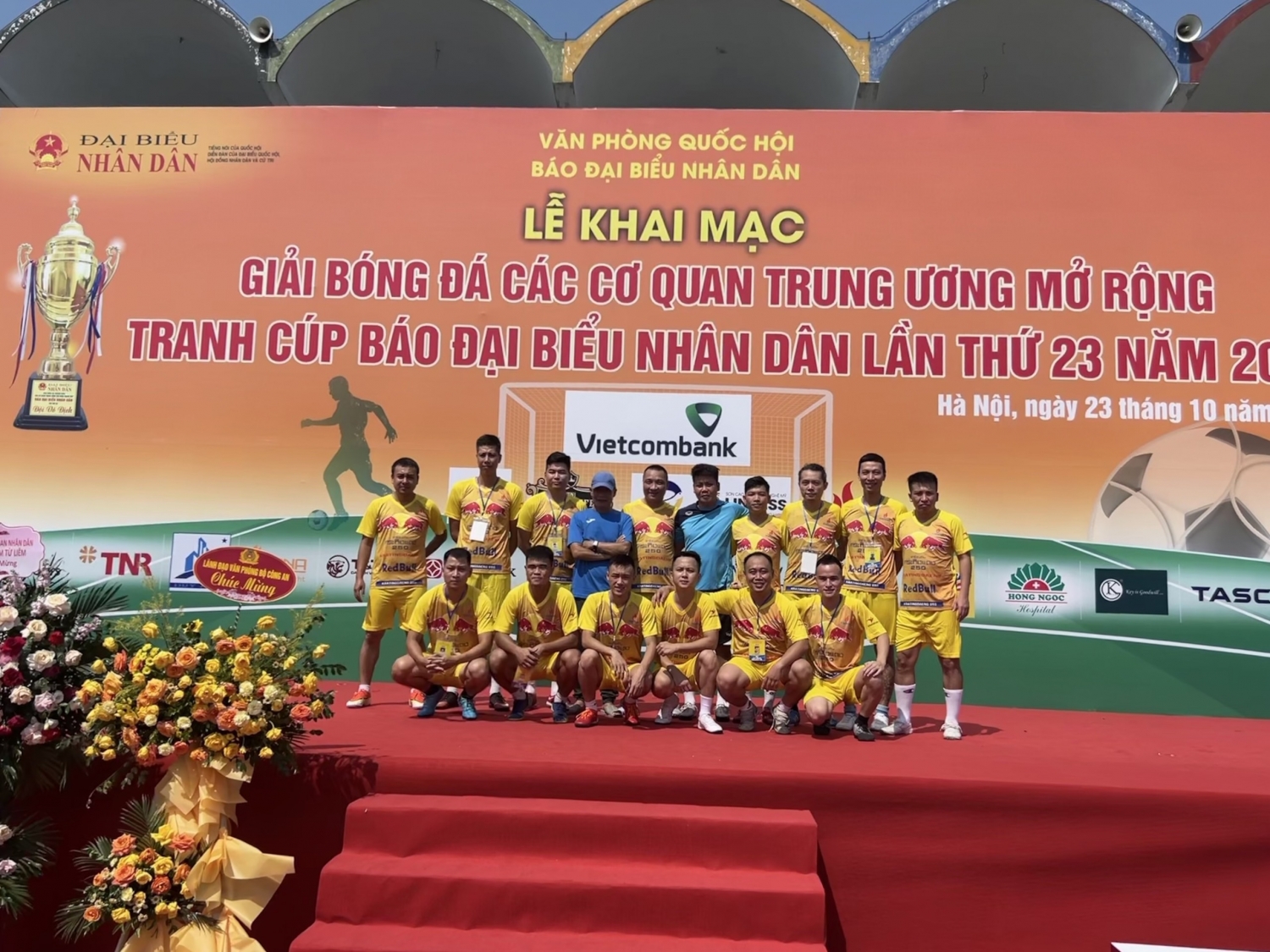 Petrovietnam tham gia Giải bóng đá các cơ quan Trung ương mở rộng tranh Cúp Báo Đại biểu Nhân dân năm 2022
