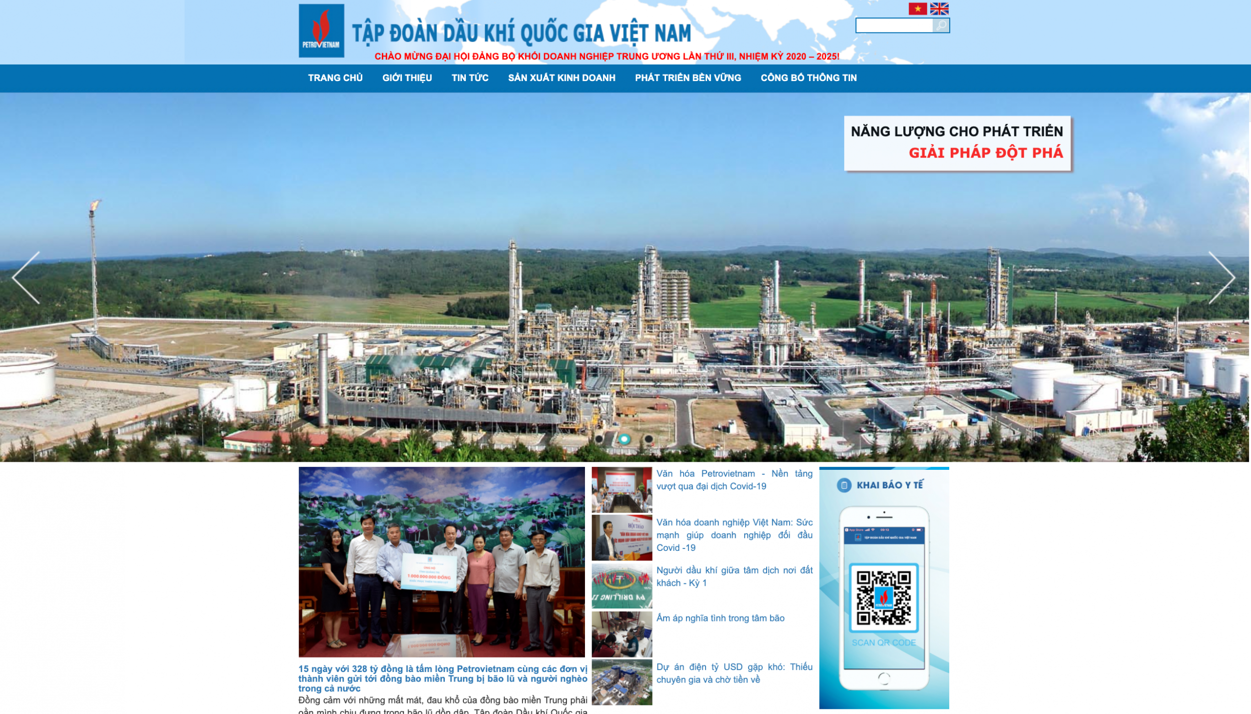 Các sự kiện nổi bật của Petrovietnam trong tuần từ 1/11 đến 8/11/2020