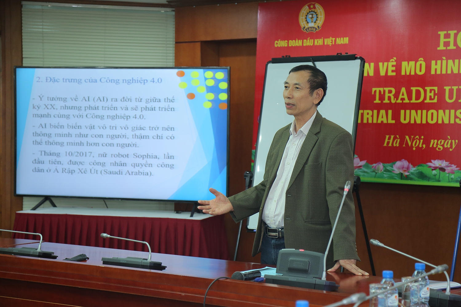 Công đoàn IndustriALL hỗ trợ bồi dưỡng, đào tạo cán bộ công đoàn cơ sở ngành Dầu khí