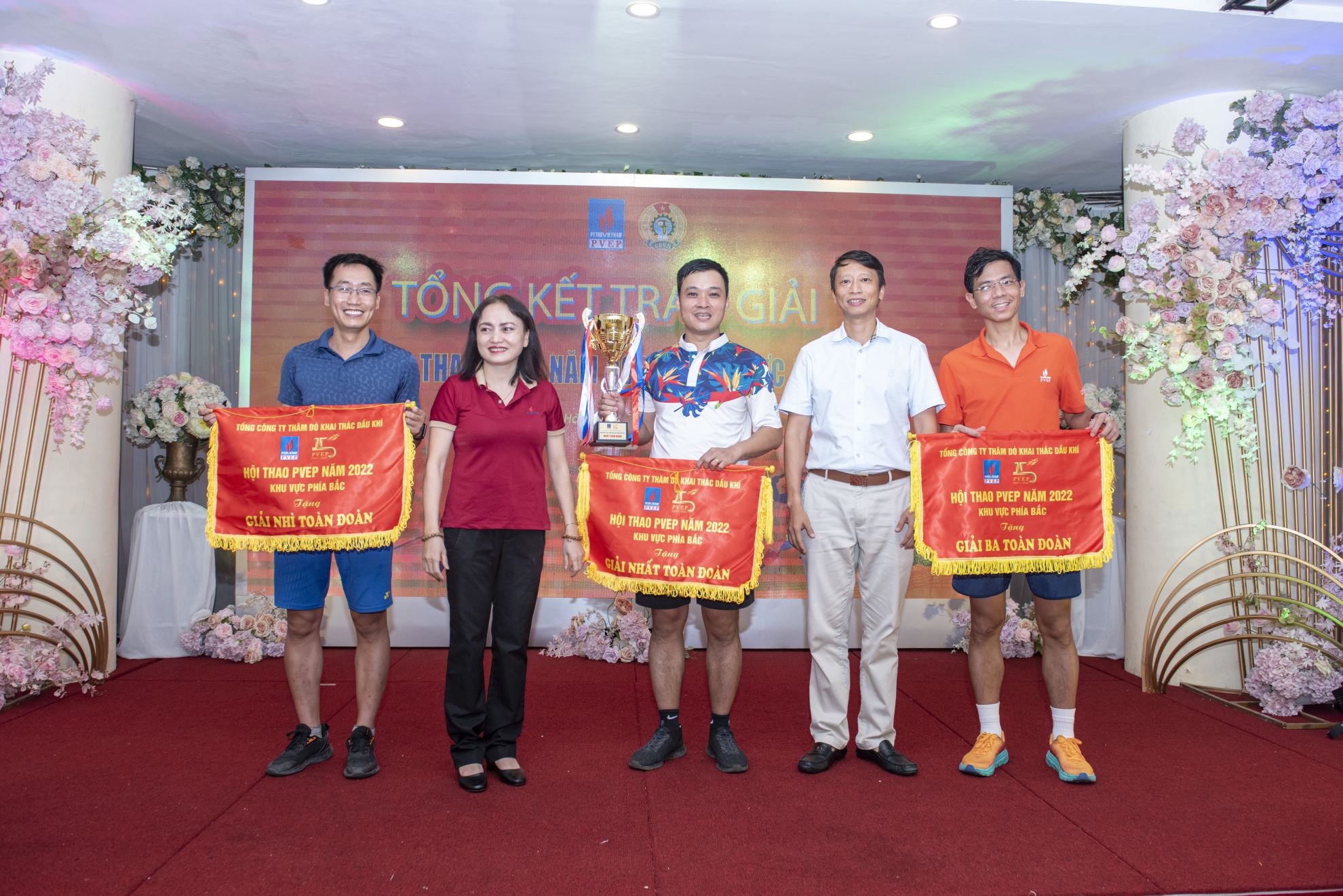 PVEP tưng bừng khai mạc Hội thao năm 2022 - khu vực phía Bắc