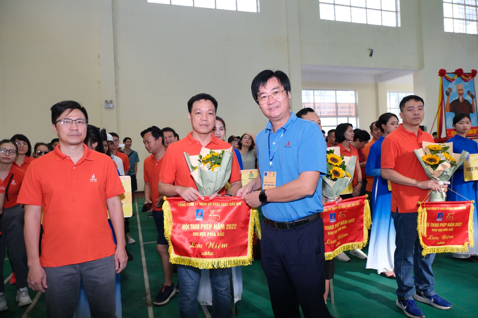 PVEP tưng bừng khai mạc Hội thao năm 2022 - khu vực phía Bắc