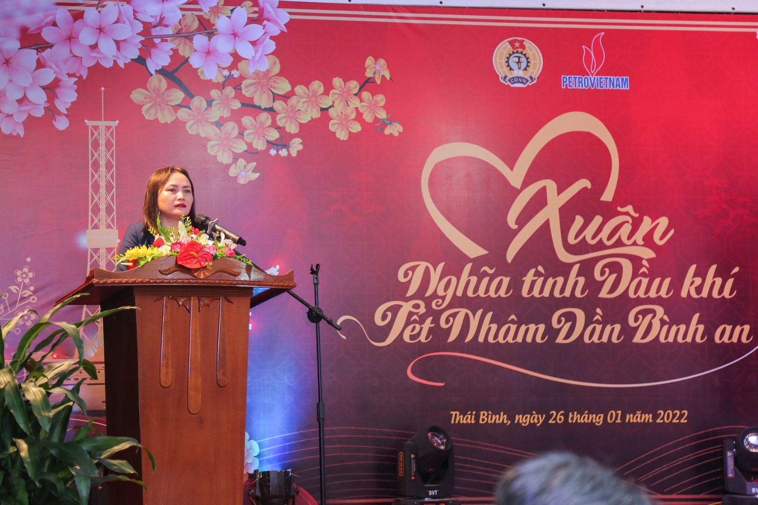 Công đoàn Dầu khí Việt Nam tổ chức “Xuân nghĩa tình Dầu khí 2022” trên công trường dự án NMNĐ Thái Bình 2