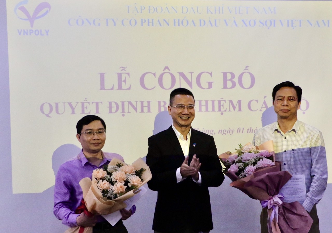 VNPOLY có hai Phó Tổng Giám đốc mới