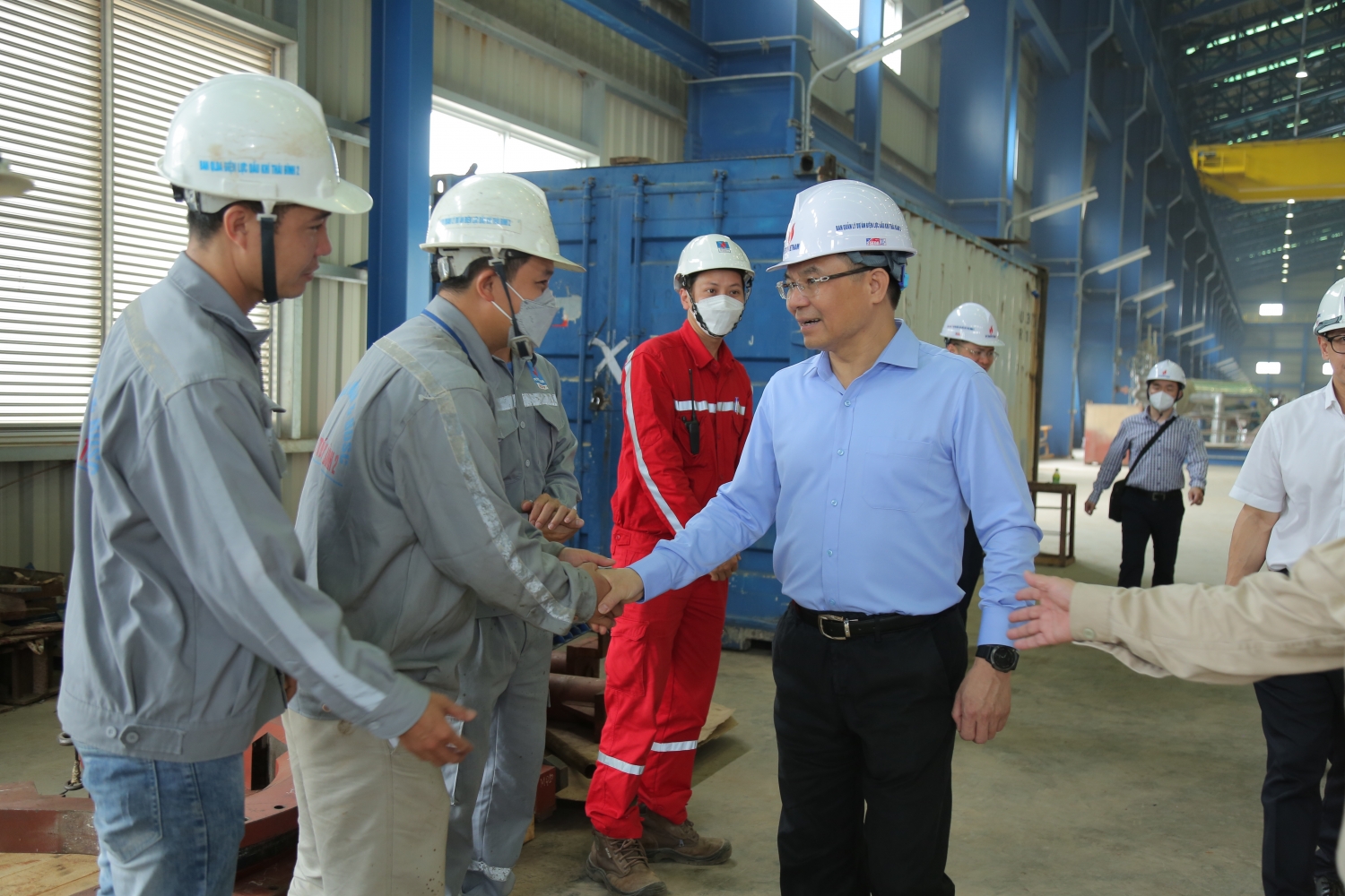 Tổng Giám đốc Petrovietnam Lê Mạnh Hùng: Sẵn sàng hòa điện đồng bộ Tổ máy số 1 NMNĐ Thái Bình 2