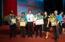 nguoi lao dong bsr duoc ton vinh tai le trao giai thuong nguyen duc canh lan thu iii nam 2018