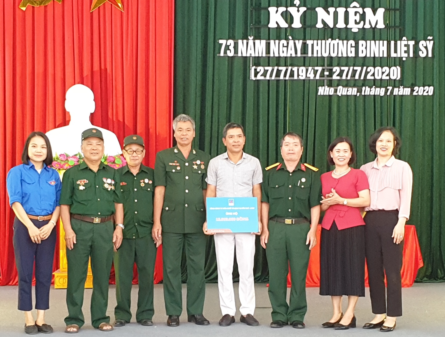 pvchem to chuc tri an ngay thuong binh liet sy