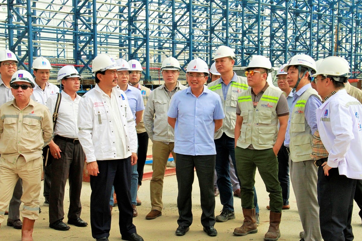 Chủ tịch HĐTV Petrovietnam Hoàng Quốc Vượng: Tập trung hơn nữa để đưa  NMNĐ Thái Bình 2 về đích