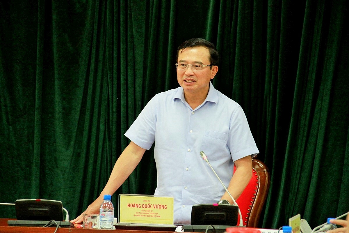 Chủ tịch HĐTV Petrovietnam Hoàng Quốc Vượng: Tập trung hơn nữa để đưa  NMNĐ Thái Bình 2 về đích