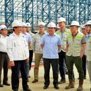 Chủ tịch HĐTV Petrovietnam Hoàng Quốc Vượng: Tập trung hơn nữa để đưa  NMNĐ Thái Bình 2 về đích