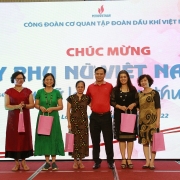 Công đoàn Cơ quan Tập đoàn Dầu khí Việt Nam tổ chức chương trình “Phụ nữ là để yêu thương” năm 2022