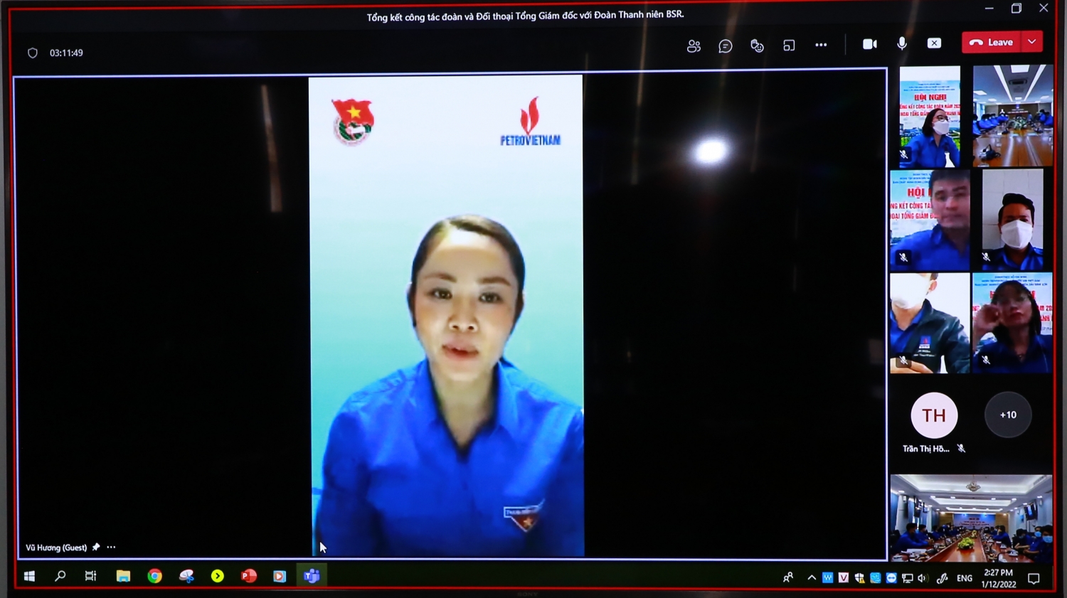 Thanh niên BSR phải tiên phong, trăn trở, tìm tòi, hiến kế để giải bài toán phát triển bền vững