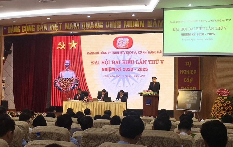 ptsc mc to chuc thanh cong dai hoi dang bo lan v nhiem ky 2020 2025